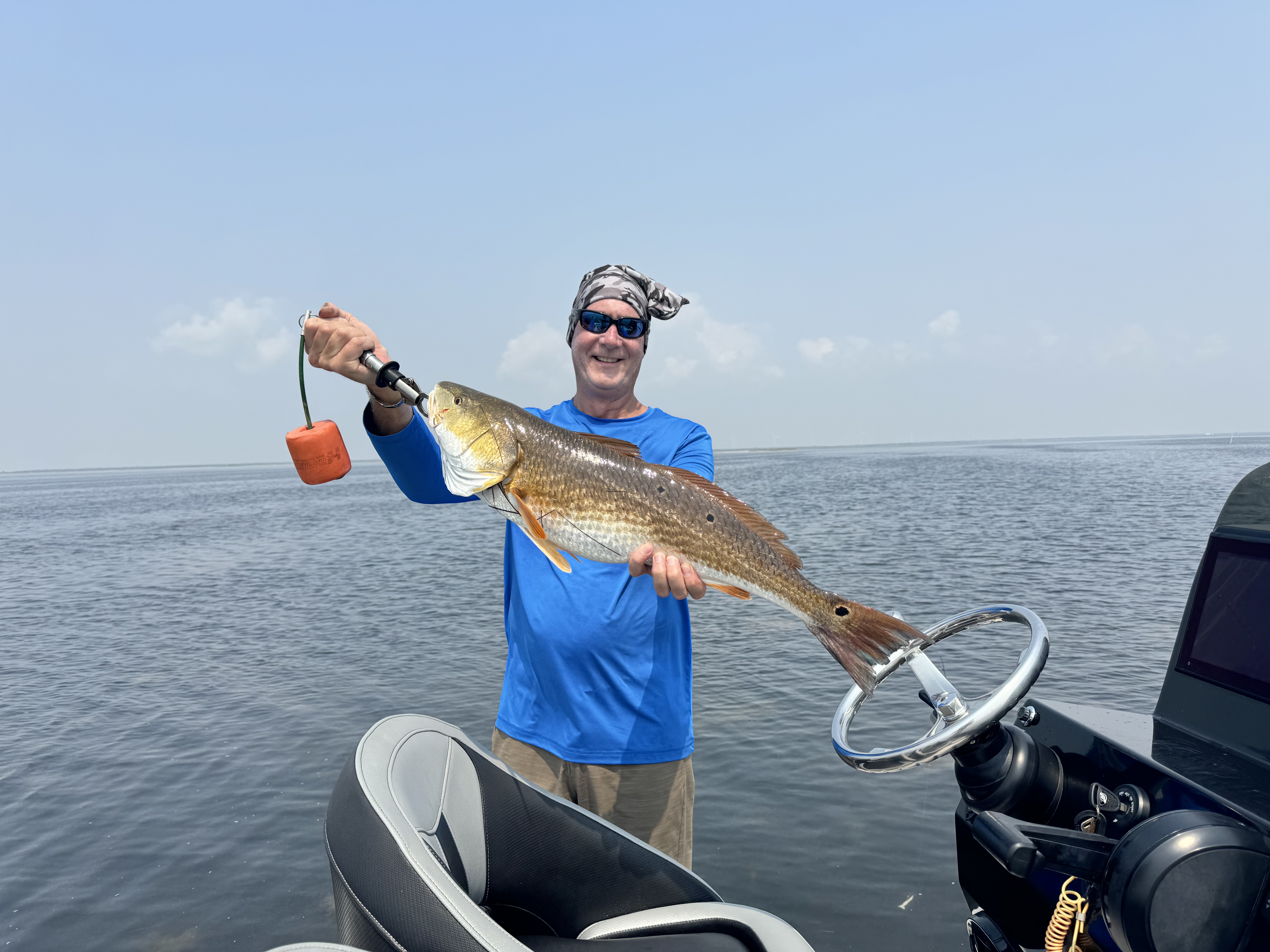 Redfish catch on the Laguna Madre