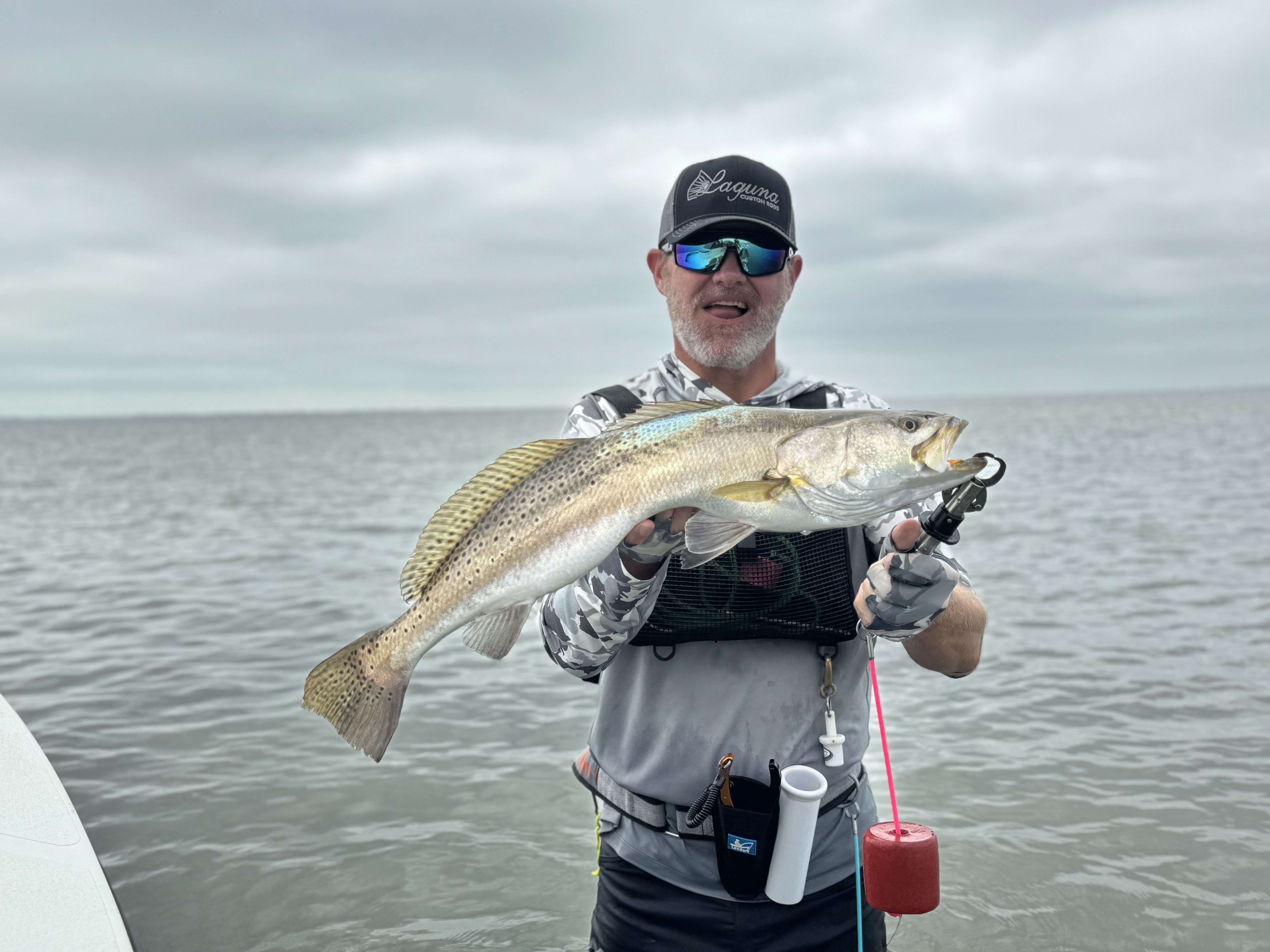 Big speckled trout Corpus Christi fishing guide