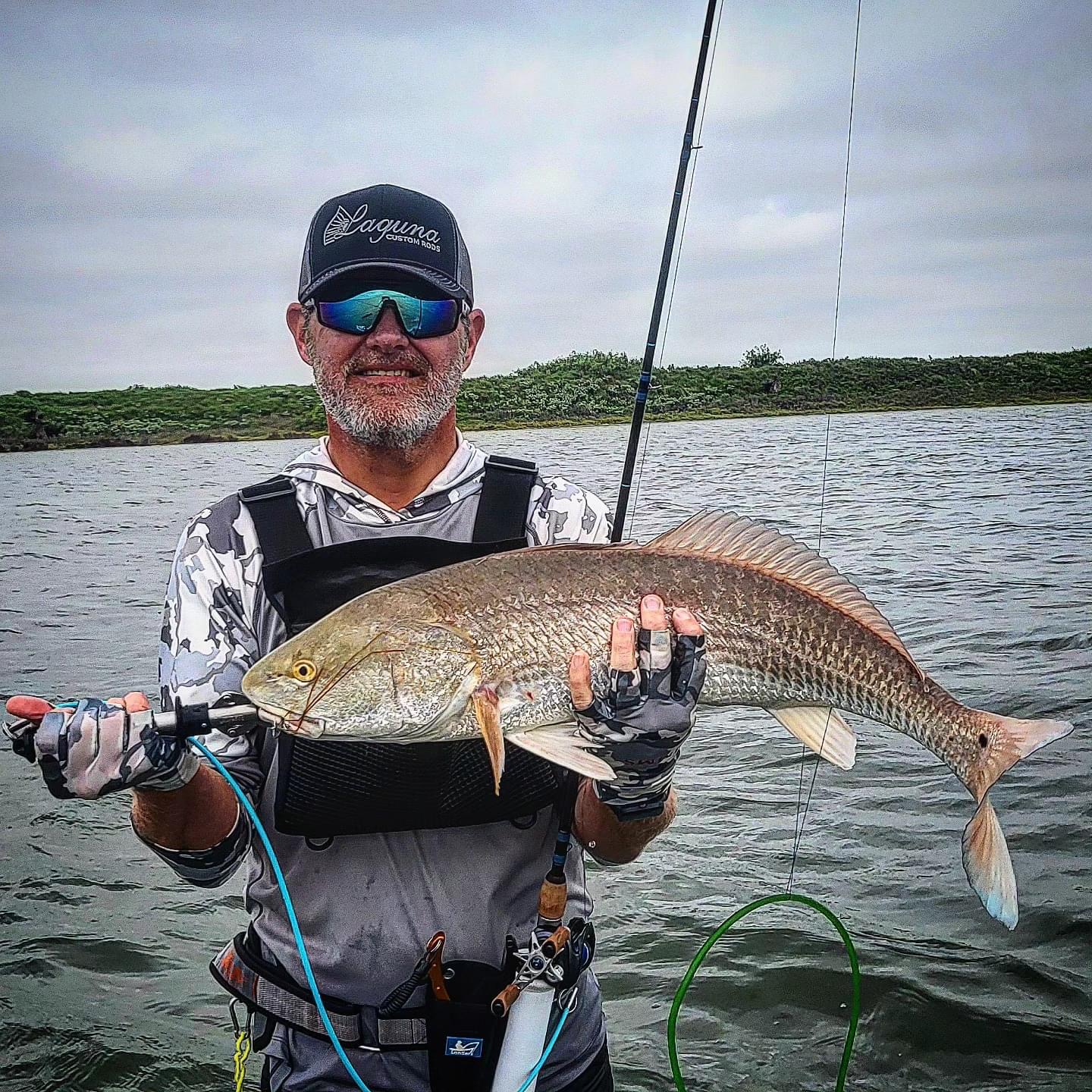 Redfish from the marsh Corpus Christi